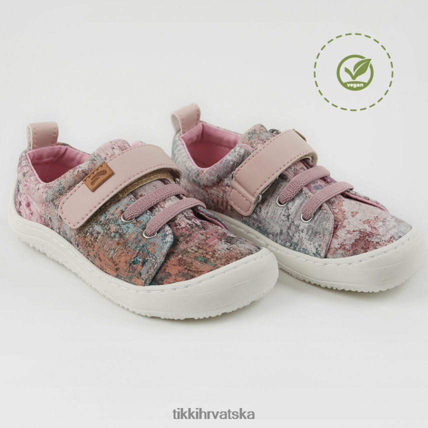 hrđati obuća X08DBR122 djeca Tikki veganske cipele harlekin