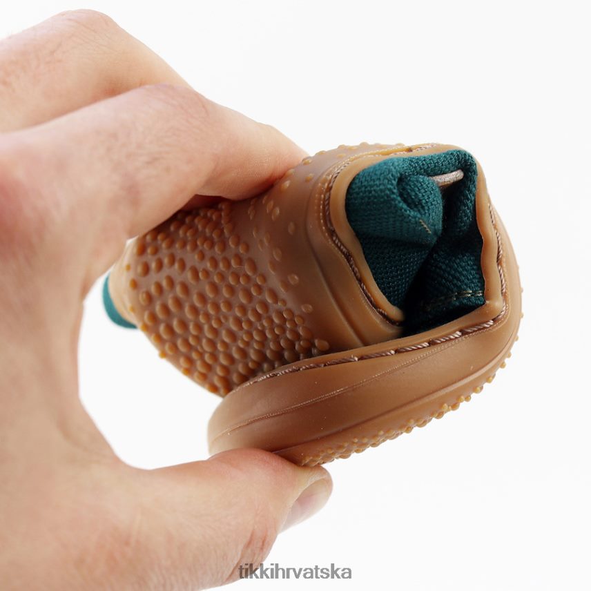 zelena obuća X08DBR120 djeca Tikki veganske cipele harlekin