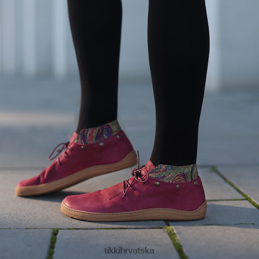 tamnocrvena obuća X08DBR197 odrasle osobe Tikki outlet jay leather