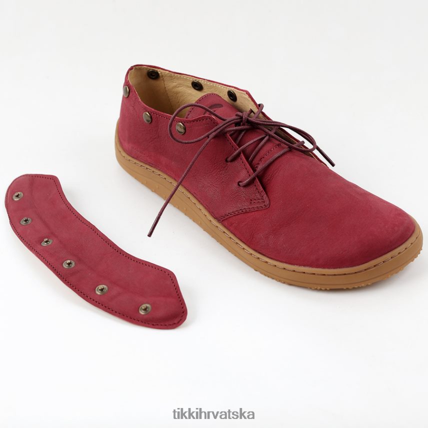 tamnocrvena obuća X08DBR197 odrasle osobe Tikki outlet jay leather