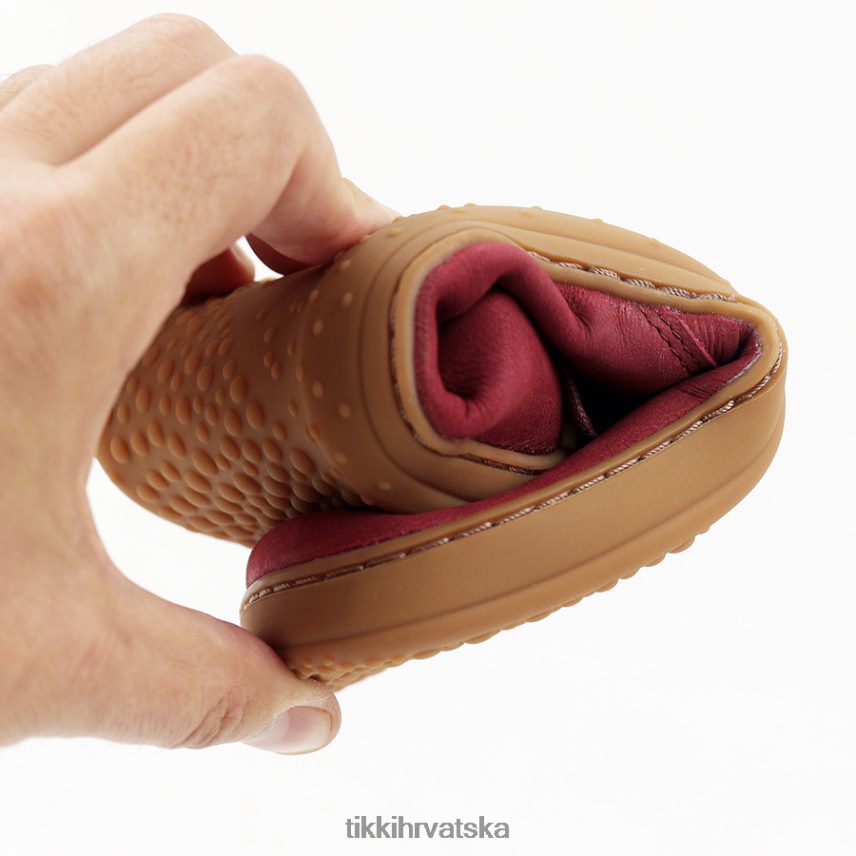 tamnocrvena obuća X08DBR197 odrasle osobe Tikki outlet jay leather