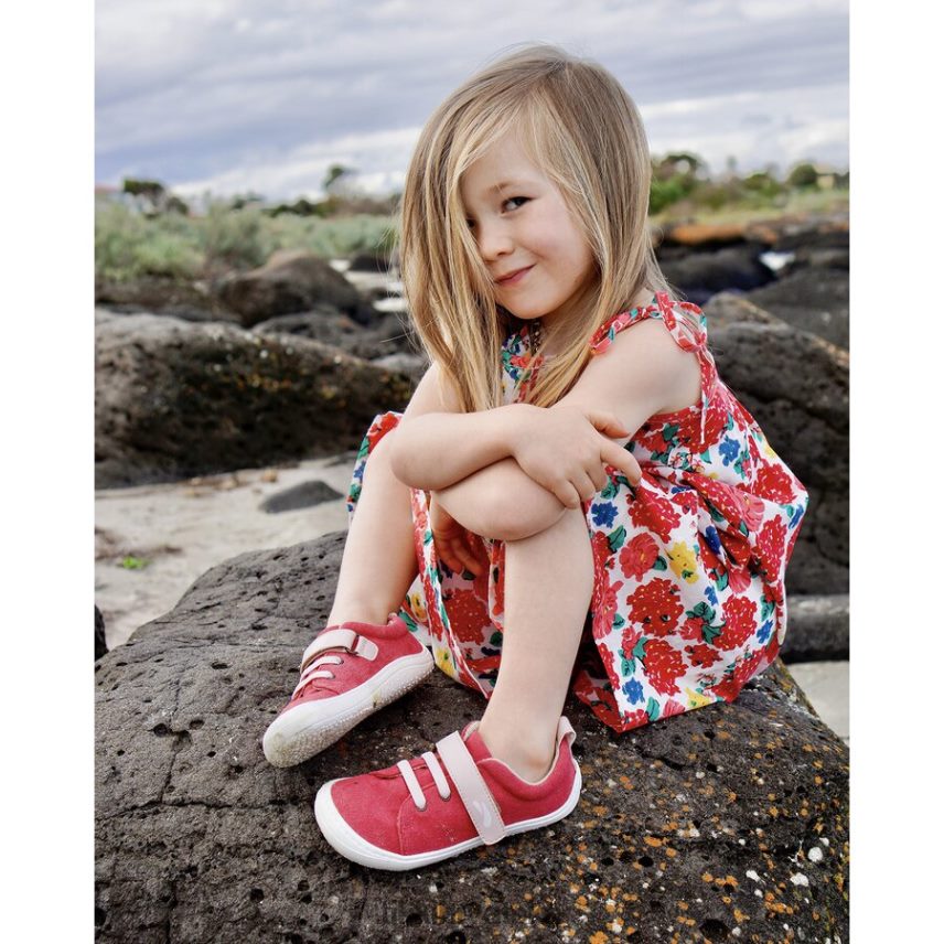 grimizna obuća X08DBR154 odrasle osobe Tikki veganske cipele harlekin