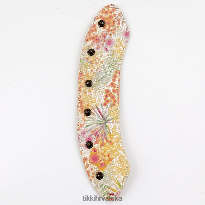 graciozan oprema X08DBR274 uniseks Tikki kožna ovratnica jay